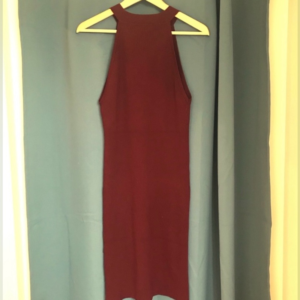 Lulus ribbed fitted dress